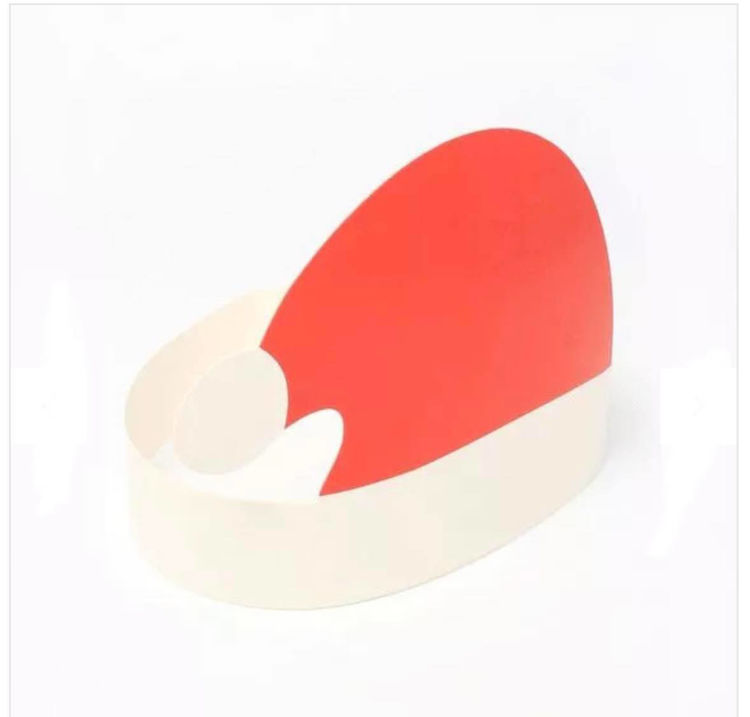 Picture of 8336- Paper Santa Hat On A Paper Head Band